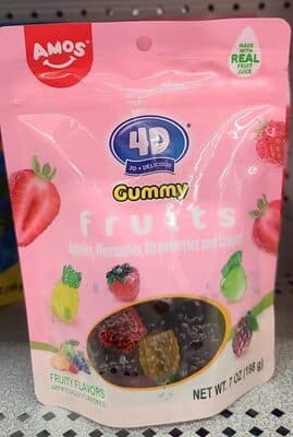 4D Gummy Fruits