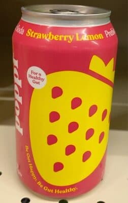 Strawberry lemon Prebiotic Soda