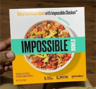 Spicy Enchilada Bowl with Impossible Chicken
