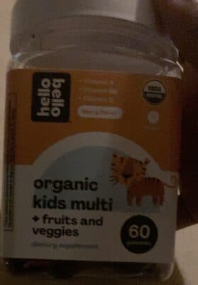 Organic kids multi