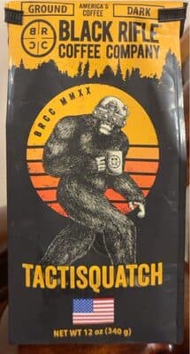 Tactisquatch Dark Roast Ground Coffee