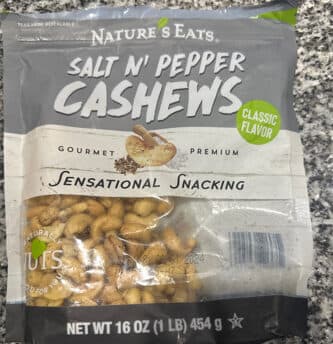 Cashews Salt N' Pepper