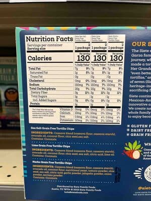 Grain Free Tortilla Chips