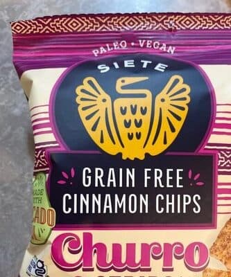 Grain free cinnamon chips