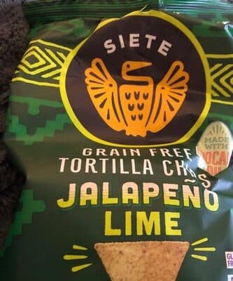 Grain free tortilla chips