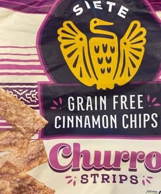 Grain Free Cinnamon Chips, Churro Strips