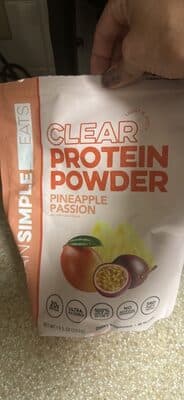 Clear Protein Powder Pineapple Passion