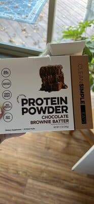 Protein Powder Chocolate Brownie Batter