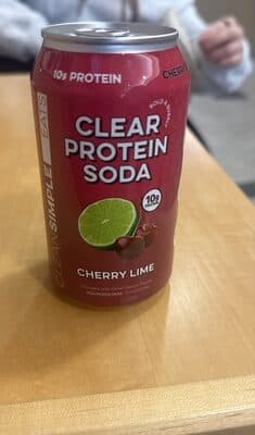 Clear Protein Soda