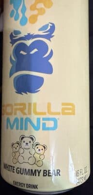 White gummy bear energy Drink