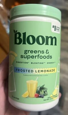 greens & superfoods Frosted Lemonade
