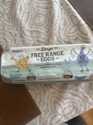 Free Range Eggs Laid By Hens