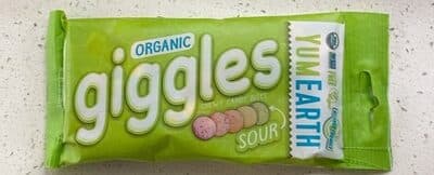 Green Apple Lemon Orange Strawberry Grape Organic Sour Chewy Candy Bites