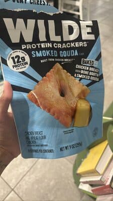 Protein Crackers Smoked Gouda