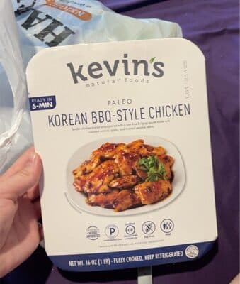 Korean BBQ-Style Chicken Tender Chicken Breast Strips Paired with a Soy-Free Bulgogi Sauce