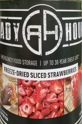 Freeze Dried Sliced Strawberries