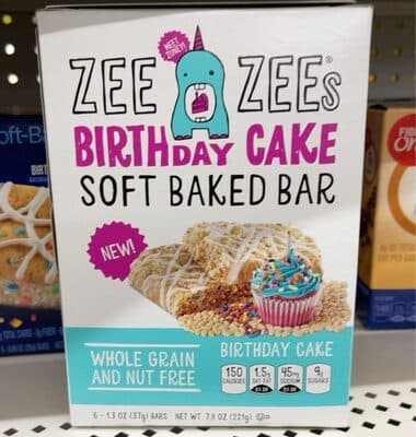 Birthday Cake Soft Baked Bar