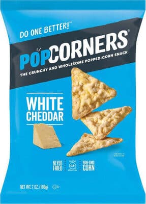 White Cheddar The Crunchy and Wholesome Popped-Corn Snack