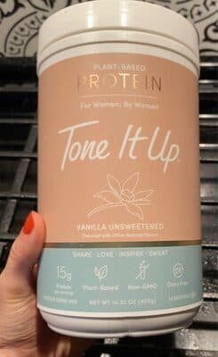 Plant-Based Protein 15 G Drink Mix, Vanilla Unsweetened