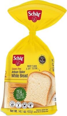 GLUTEN FREE ARTISAN BAKER WHITE BREAD, WHITE