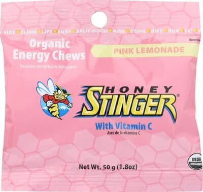 Organic Energy Chews, Pink Lemonade