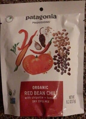 Patagonia Provisions Organic Red Bean Chili Dry Chili Mix