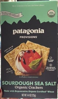 Sourdough Sea Salt Organic Crackers