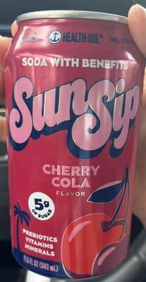 Cherry Cola Soda With Benefits