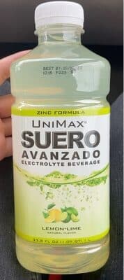 Suero avanzado electrolyte beverage