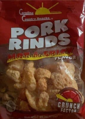Carolina Pork Rinds Hot & Spicy