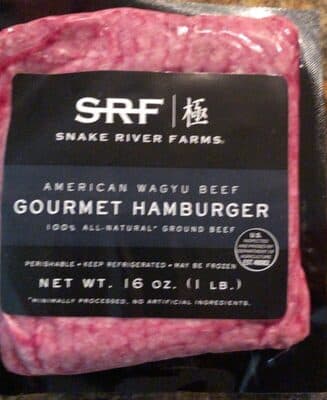 American Wagyu Beef Gourmet Hamburger