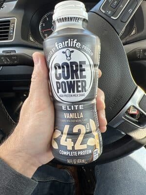 Elite Vanilla Flavored High Protein Milk Shake