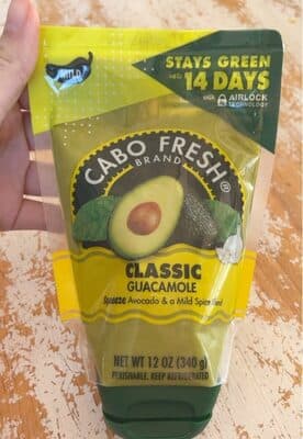 Classic Mild Blend of Seasoning & Hass Avocado Squeeze Guacamole
