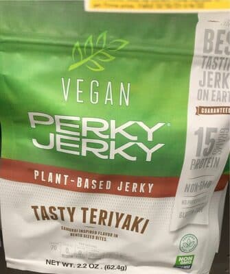 Tasty Teriyaki Plant-Based Jerky