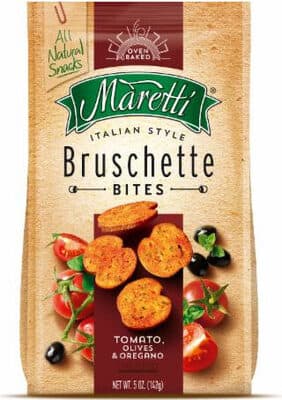 Tomato, Olives & Oregano Italian Style Bruschette Chips