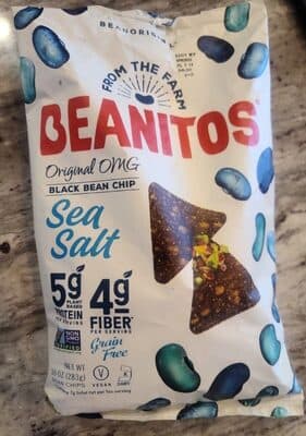 Black bean chip