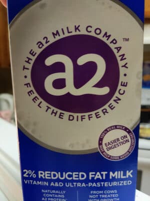 2% Reduced Fat Milk