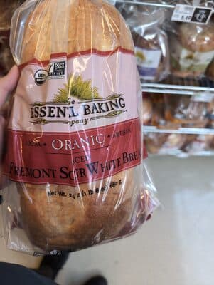 Organic Sliced Fremont Sour White Bread