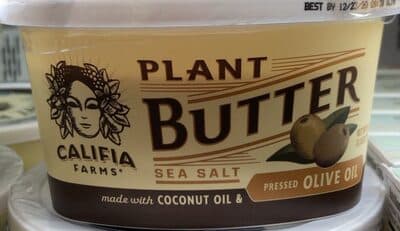 Califia Farms Pressed Olive Oil Sea Salt Plant Butter