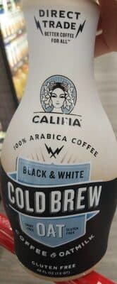 Black & White Cold Brew with Oatmilk