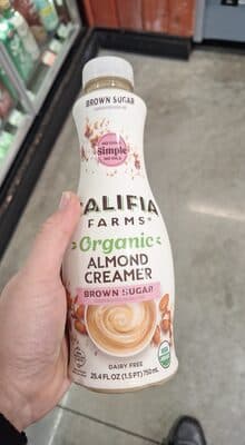Califa Farms Organic Brown Sugar Almond Creamer