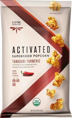 ACTIVATED SUPERFOOD POPCORN, TANDOORI TURMERIC