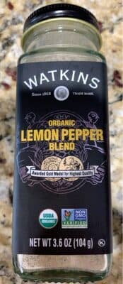 Organic Lemon pepper