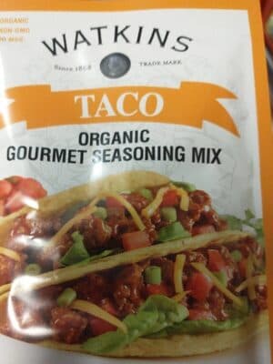 Taco seasoning