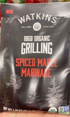 Spiced Maple Marinade