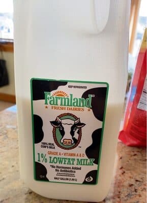 1% lowfat milk