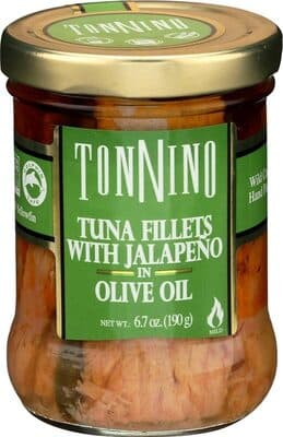 Tuna Fillets With Jalapeno In Olive Oil