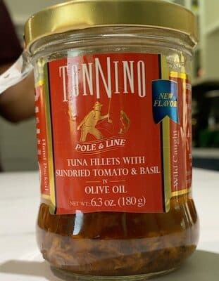 Tuna Filets With Sundried Tomato In Olive Oil