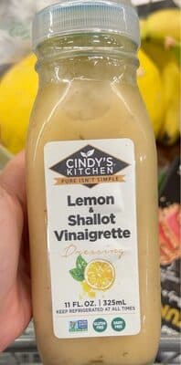 Cindy's Kitchen Lemon & Shallot Vinaigrette Dressing