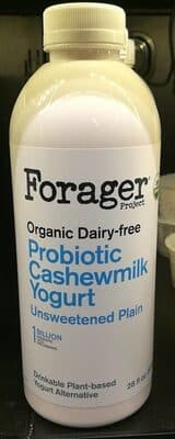 Forager Project Unsweetened Cashewmilk Probiotic Yogurt Drink